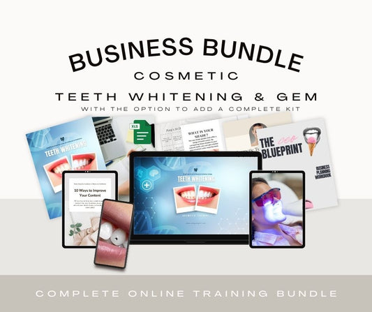 Teeth Whitening Online Training Includes Digital Manual* with Kit