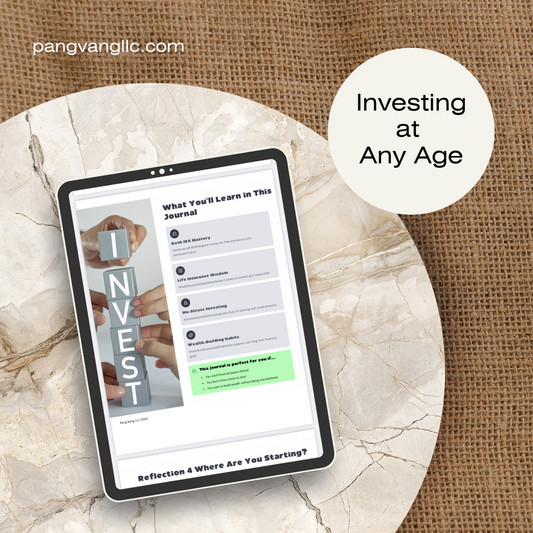 What Matters to Pang - Investment at Any Age