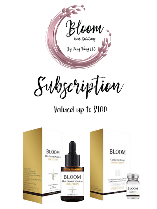 Bloom Subscription! : Hair Growth Cell Regeneration